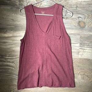 Madewell Whisper Cotton Pocket Tank